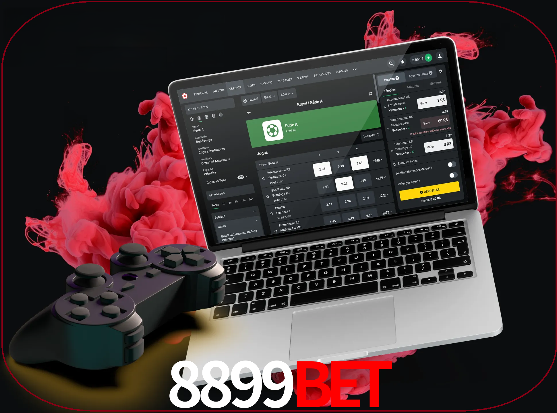 Visite a secção especial de jogos de vídeo em 8899BET para descobrir em que jogos pode apostar e ganhar muito dinheiro.