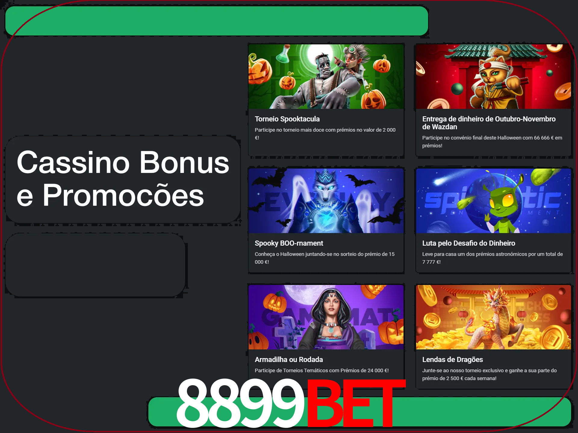 Verifique se há novos bônus de cassino para reivindicar.