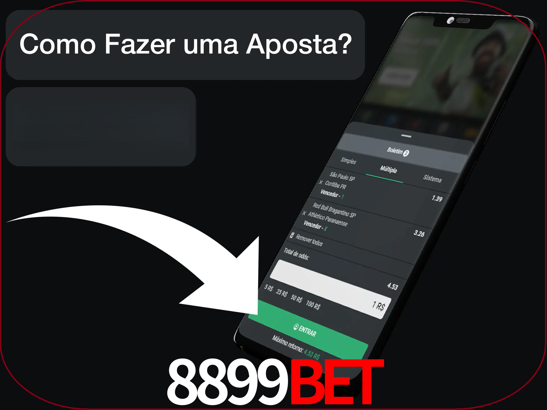 Preencha sua aposta e aguarde o resultado.