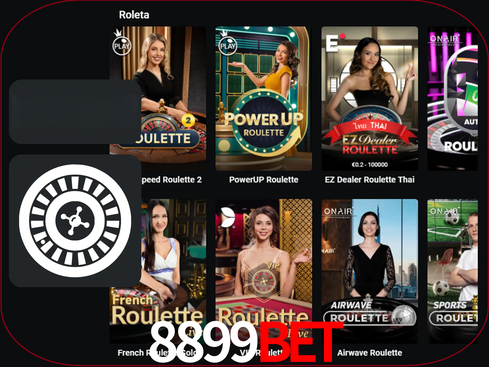 Receba seus ganhos girando a roleta.