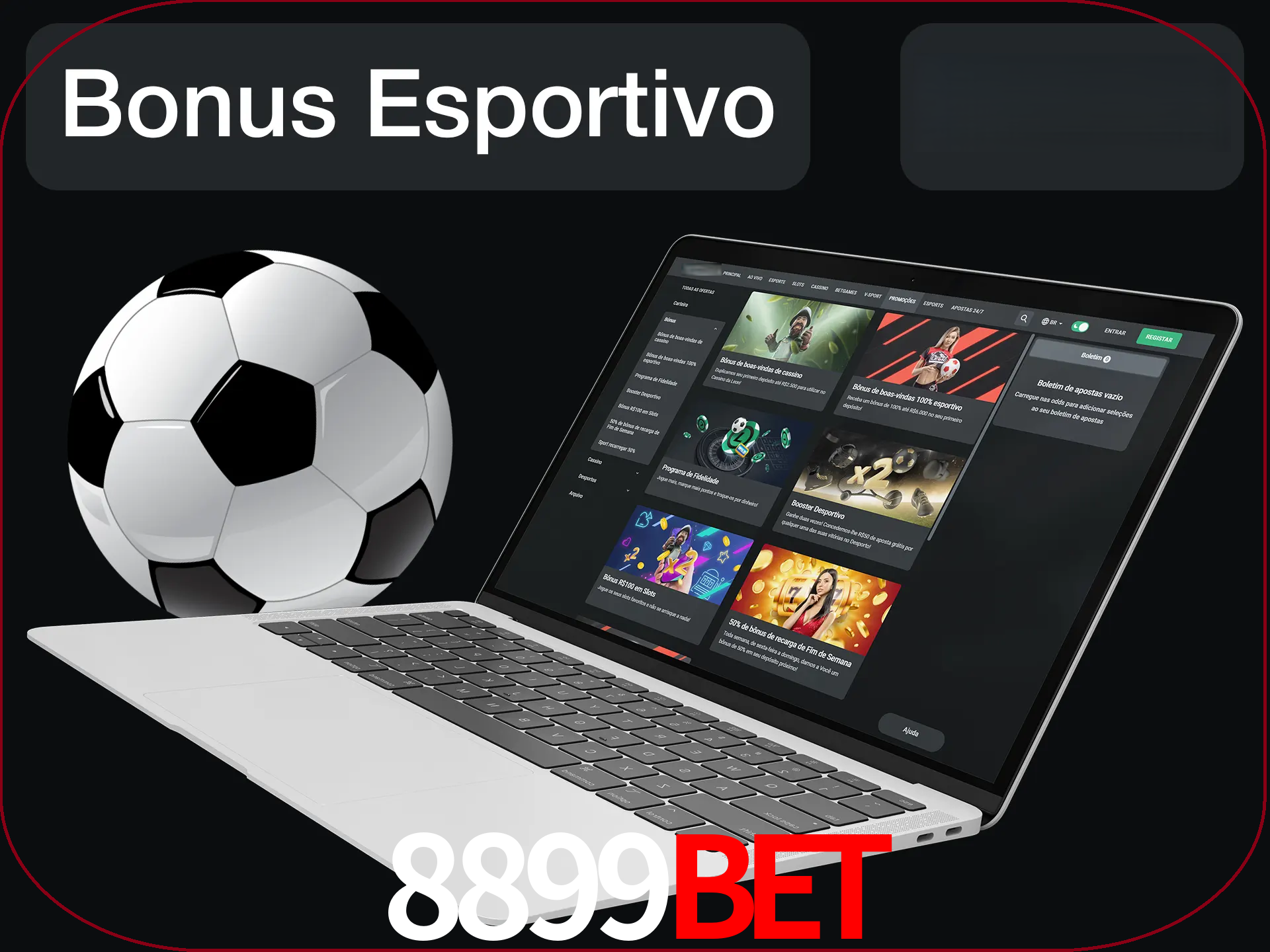 Antes de começar a apostar, use o bônus esportivo.