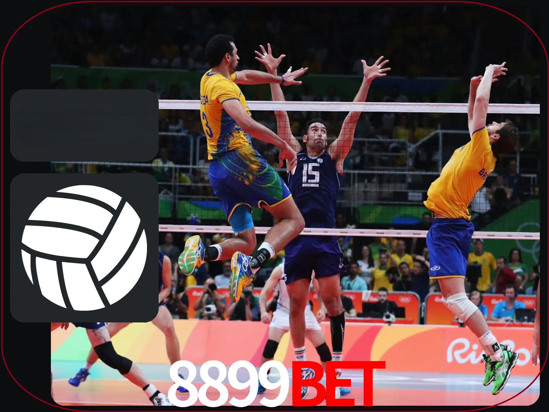 Fazer enormes ganhos apostando nas equipes de vôlei.